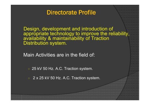 Traction Installation Systems