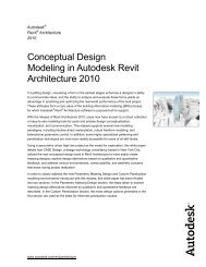 Conceptual Design Modeling - Autodesk