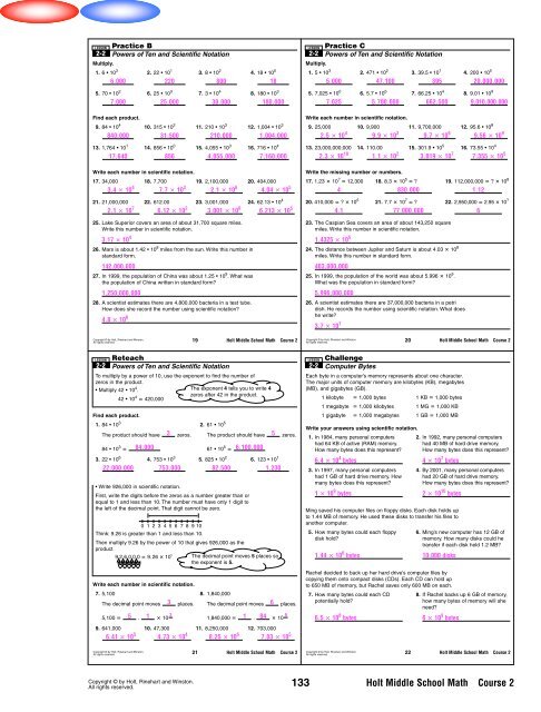 2-2 Practice B Reg.pdf - MrWalkerHomework