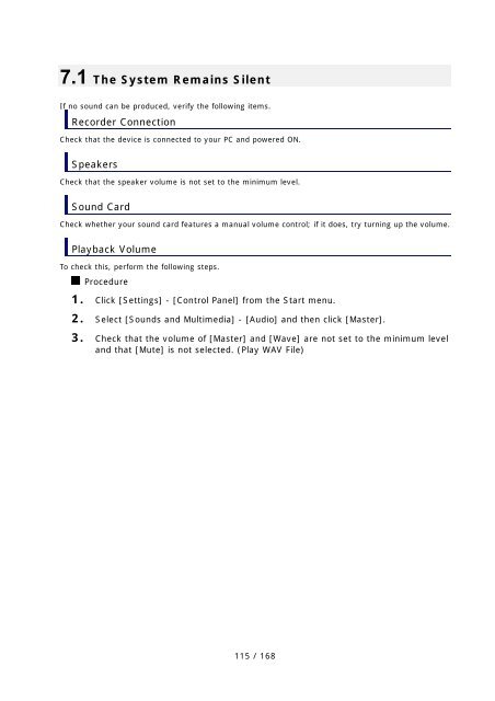 DSS Player Pro R5 Transcription Module Reference Manual - Sommer