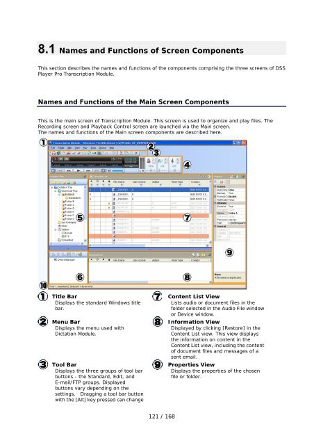 DSS Player Pro R5 Transcription Module Reference Manual - Sommer