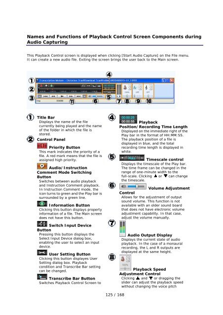 DSS Player Pro R5 Transcription Module Reference Manual - Sommer