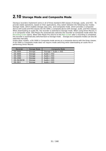 DSS Player Pro R5 Transcription Module Reference Manual - Sommer