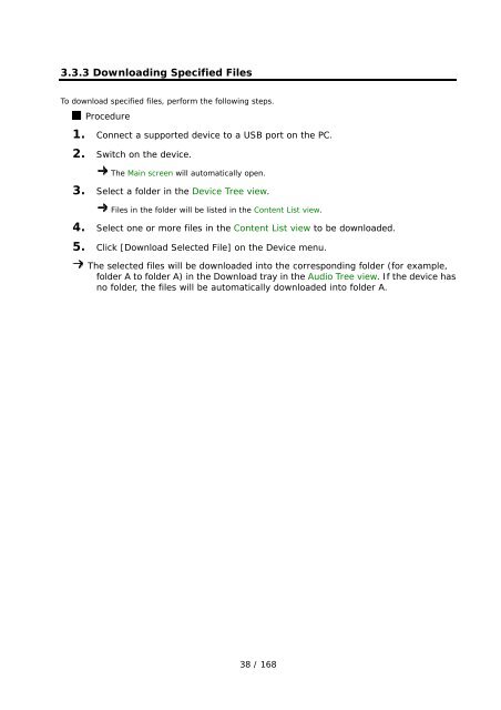 DSS Player Pro R5 Transcription Module Reference Manual - Sommer