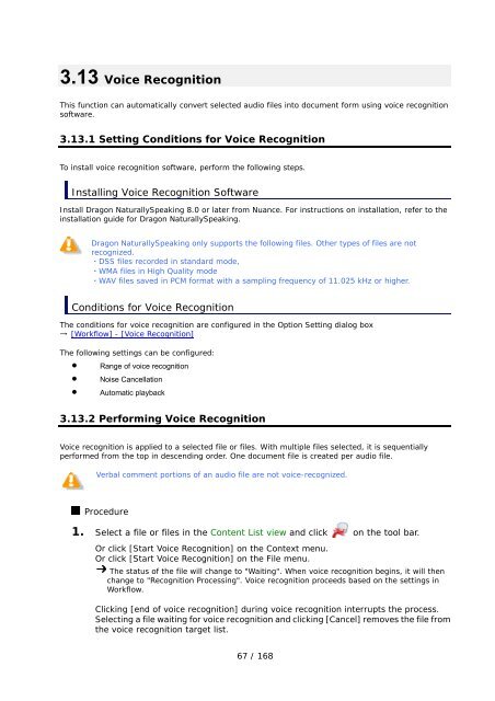 DSS Player Pro R5 Transcription Module Reference Manual - Sommer