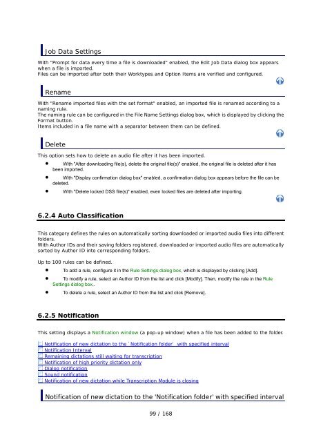 DSS Player Pro R5 Transcription Module Reference Manual - Sommer