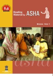 for ASHA Reading Material - NRHM Manipur