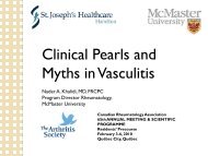 Clinical Pearls and Myths in Vasculitis