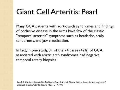 Clinical Pearls and Myths in Vasculitis