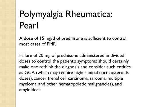 Clinical Pearls and Myths in Vasculitis