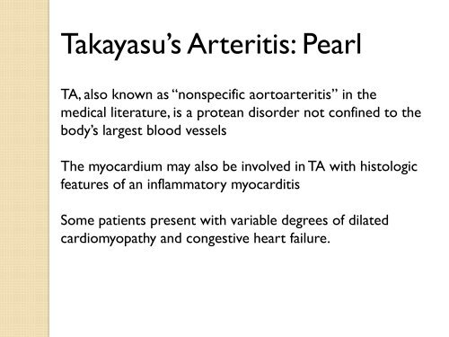 Clinical Pearls and Myths in Vasculitis