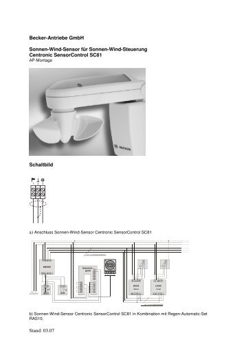 Sonnen-Wind-Sensor SC81.pdf - Becker-Antriebe - Home