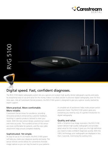 RVG 5100 - Carestream Dental