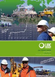 download pdf 2.89 mb - Linc Energy