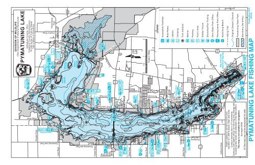 pymatuning lake fishing map - Ohio Department of Natural Resources