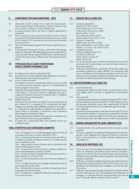 SQUADRAREGINA - Federazione Ciclistica Italiana