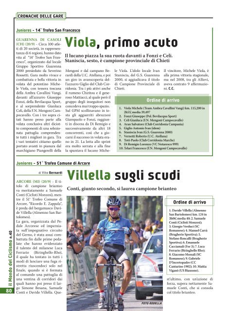 SQUADRAREGINA - Federazione Ciclistica Italiana