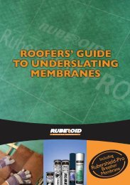 Roofers' Guide to Underslating Membranes - IKO