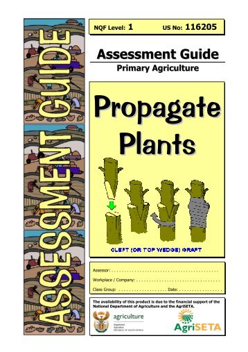 Propagate Plants - AgriSETA