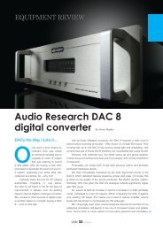 Audio Research DAC 8 digital converter - Audiofast