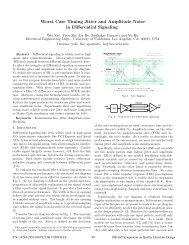 Worst Case Timing Jitter and Amplitude Noise - Design Automation ...