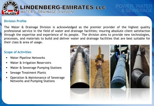 Lindenberg Emirates Company Profile