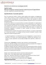 Equilibri in gioco. Approfondimento: Il procedere ipotetico