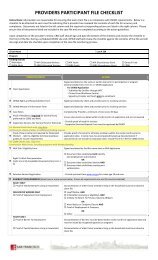 providers participant file checklist - Workforcedevelopmentsf.org