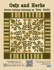 Oats and Herbs Quilt - Henry Glass & Co