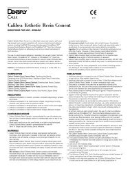 CalibraÂ® Esthetic Resin Cement - Dentsply