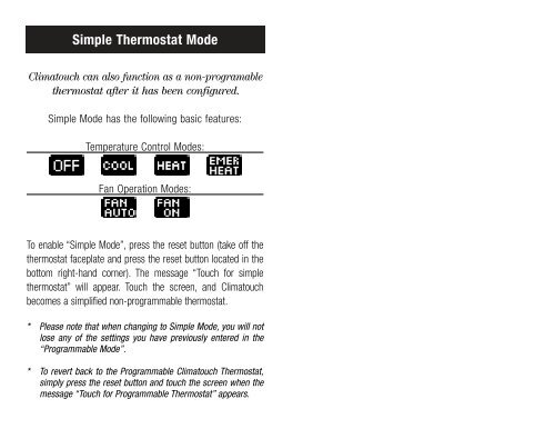 Installation Guide - Thermostat Shop