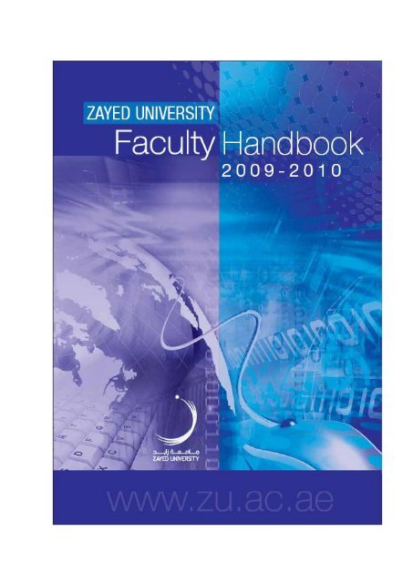 Faculty Handbook Zayed University