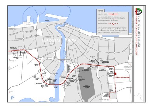 Download Location Map (PDF) - Higher Colleges of Technology