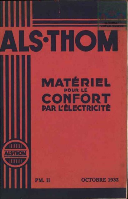 ALS.THOM matÃ©riel pour le confort par l'Ã©letricitÃ© - Ultimheat