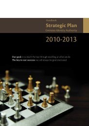 Strategic Plan - Emirates Identity Authority
