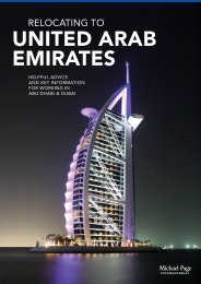 Relocating to the United Arab Emirates - Michael Page International