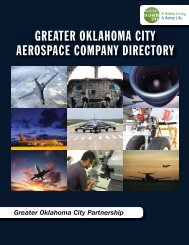 GREATER OKLAHOMA CITY AEROSPACE COMPANY DIRECTORY