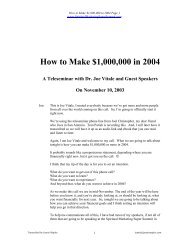 Joe Vitale - How to Make a Million.pdf - Motivational Magic