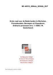 Oosterbosch (M.). Grote Raad voor de Nederlanden te Mechelen ...