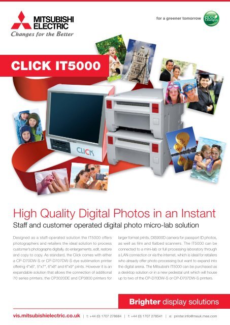 Brochure-IT5000 - Mitsubishi Electric - Home