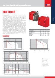 RDB SERIES - Riello by Unimech Thailand