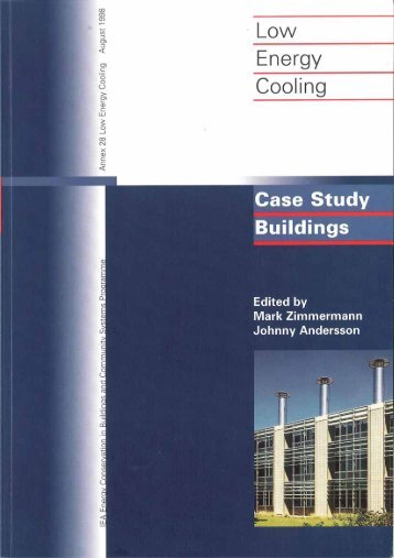 Low Energy Cooling Case Study Buildings - Ecbcs