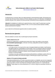 CV EUROPASS Instructivo