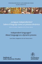 Sobre el lenguaje como un proceso dinÃ¡mico - Institute of Latin ...