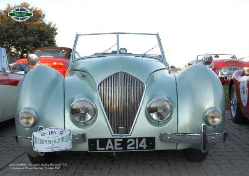 Austin Healey kalender 2009 - Austin Healey Club Sweden