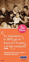 Le tuipuipui o le HPV mo le kanesa o le gutu o le faa ... - HealthEd