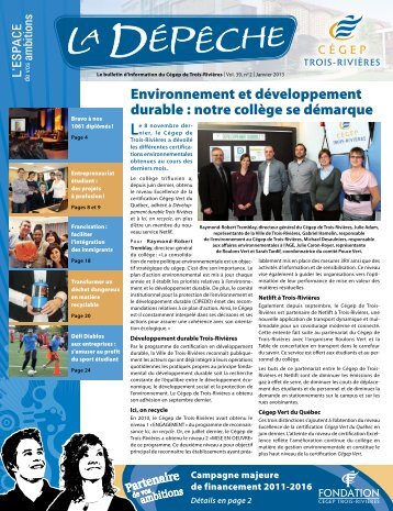 Environnement et développement durable : notre collège se ...