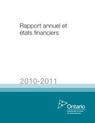 View Rapport annuel 2010/2011 (PDF, 1.6 MB) - Health Quality ...