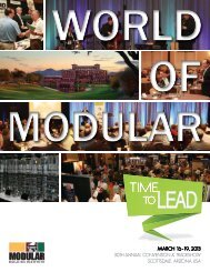 to lead - Modular Building Institute