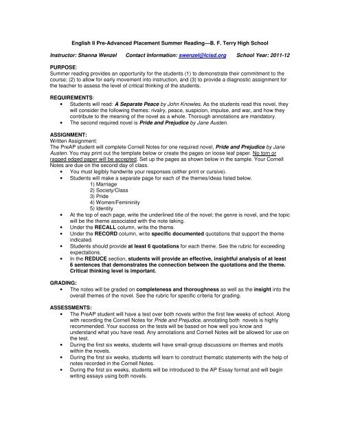 diagnostic writing sample assignment